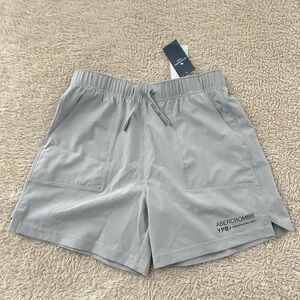 NWT Abercrombie Kids YPB Motiong TEK Unlined Ready Shorts